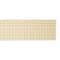 Yellow and White Checkers Table Runner 14" x 108"